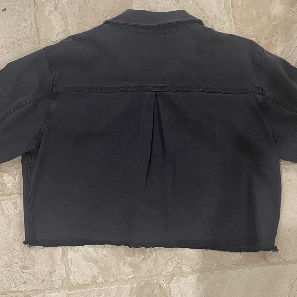 Splendid Grey Cropped Jacket (Size M) - Picture 8 of 8